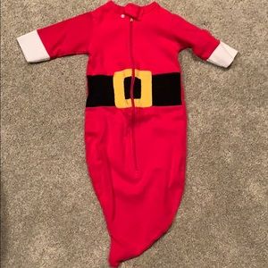 Christmas Santa Sack PJ’a 0-6 month
